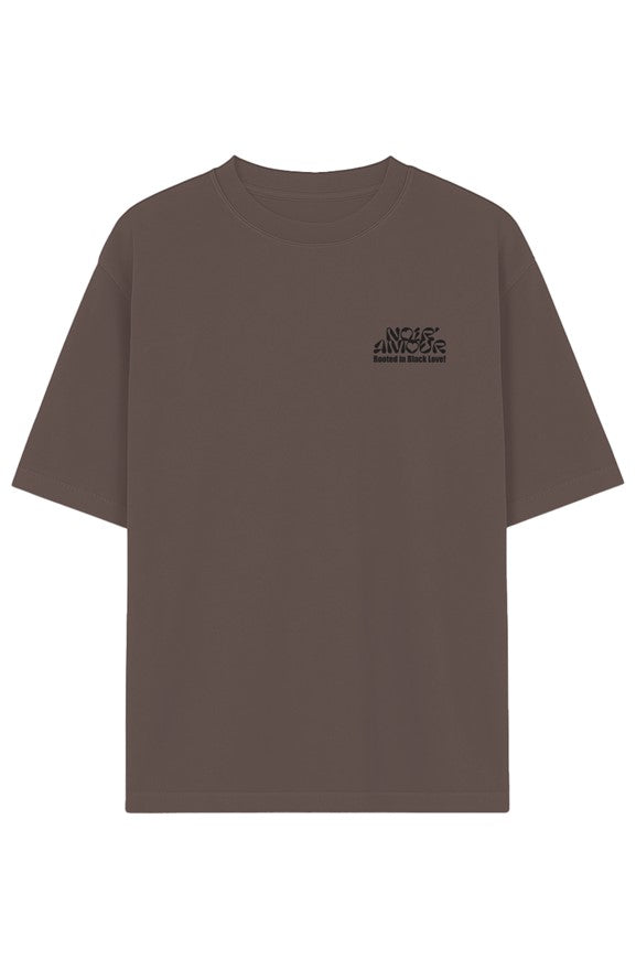 “Rooted in Black Love” Embroidered Tee