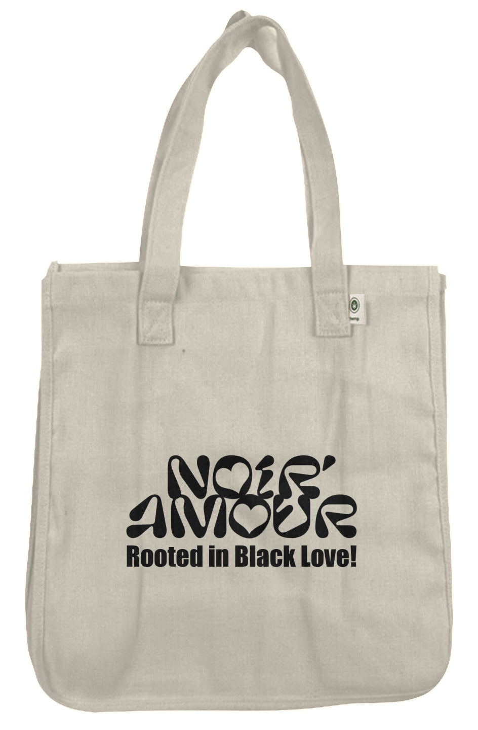 “Rooted in Black Love” Hemp Market Tote