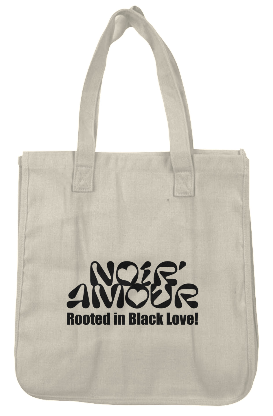 “Rooted in Black Love” Hemp Market Tote